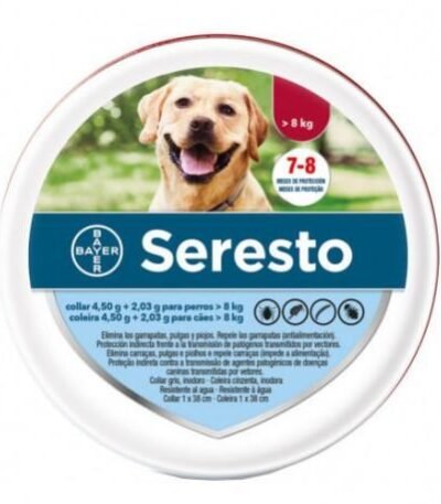 Seresto,Collar antiparasitario de 70cm grande