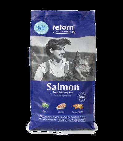 Retorn Salmón para perros