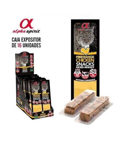 Alpha Spirit Snack Tacos Gato Ave Corral 35G(x16)