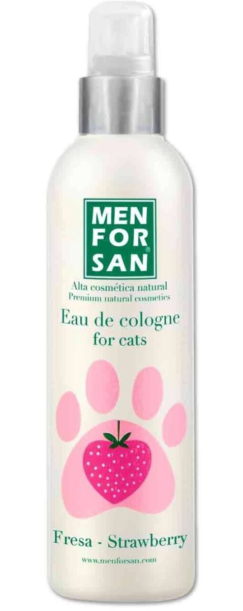 Agua de colonia fresa para gatos 125ml