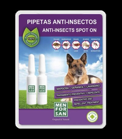 Cada blister de plástico contiene 2 pipetas de 1,5 ml.