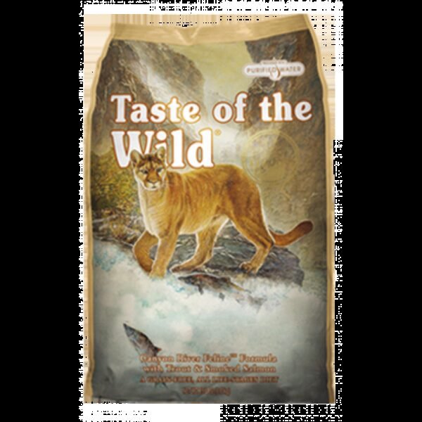 Taste of the wild Canyon River gatos