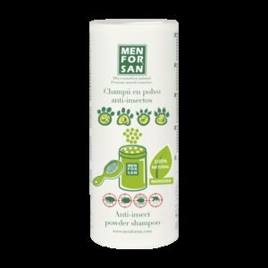 Champú en polvo con repelente de insectos para gatos 250 gms