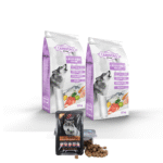 “Dos sacos de pienso Carnívoro Grain Free para perros, alimento natural sin cereales”