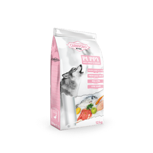 Pienso natural Carnívoro Puppy con cordero y arroz integral para cachorro-,www.ecomascota.biz