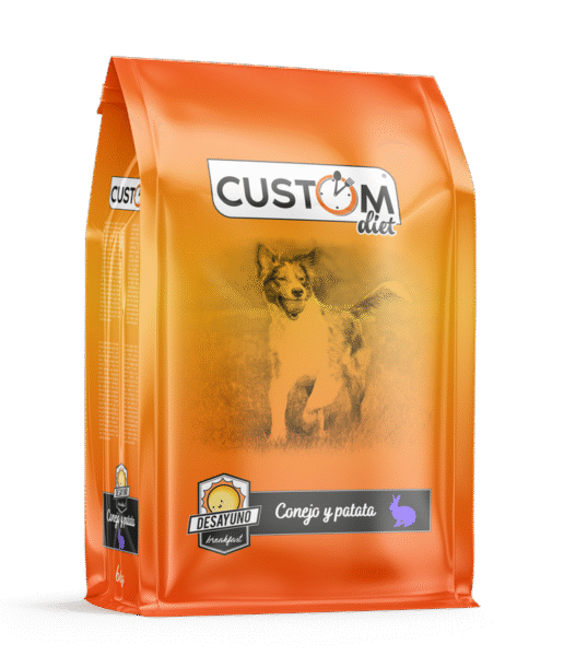 Custom desayuno conejo y patata 2x6 kg