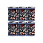 Pack de 6 latas Alpha Spirit anchoas con manzana 400 g – comida húmeda natural para perros sin cereales