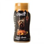 Salsa de pollo para perros sin refrigeración, con dosificador antigoteo, apta para perros con alergias, obesidad, problemas renales o digestivos.www.ecomascota.biz-