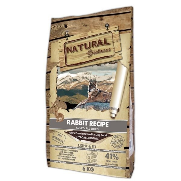 Conejo Light 6Kg mini y senior Natural greatness
