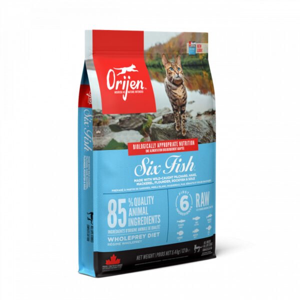 Orijen Cat Six Fish  5,40 kg