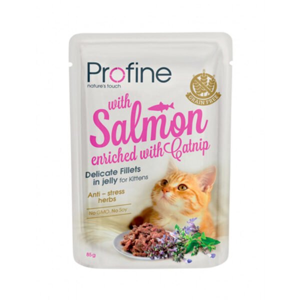 Profine Cat Kitten Pouch Salmon 24x85gr