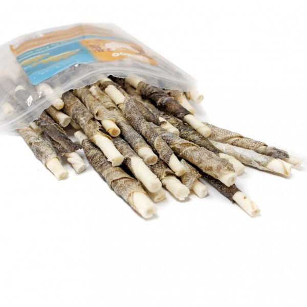 Sticks Cuero con Piel de Pescado 500gr