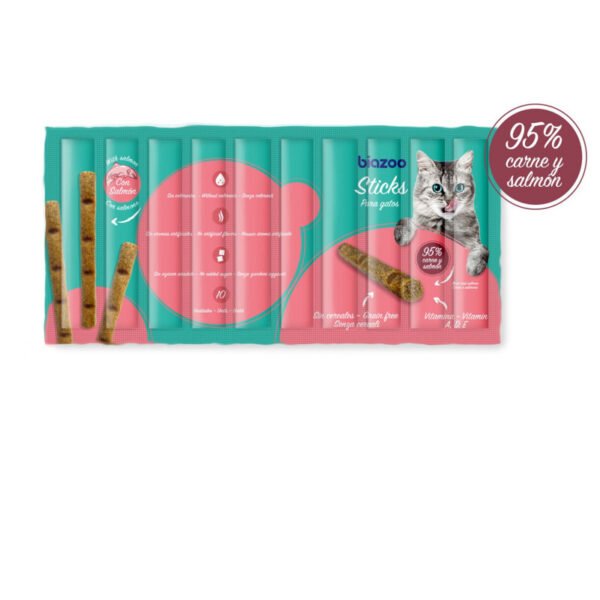 Sticks Gato de Salmon 10x5gr