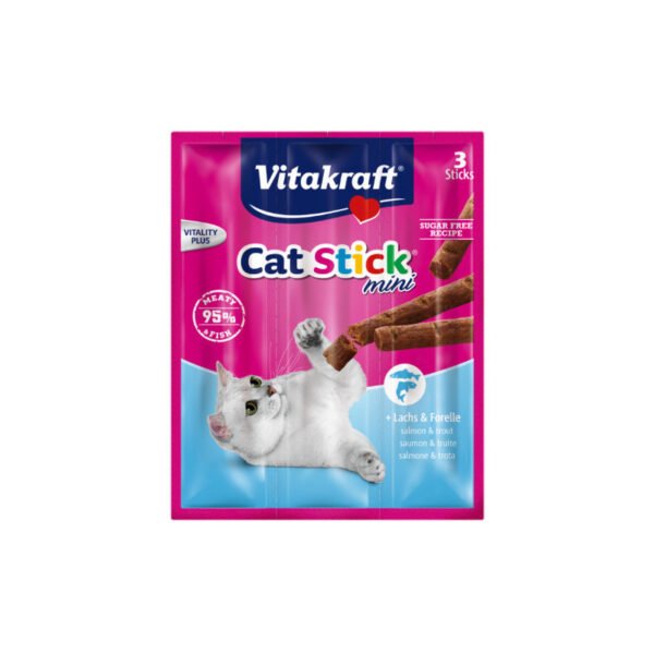 Vitakraft Cat-Sticks Minis Salmon-Trucha 3 Uds