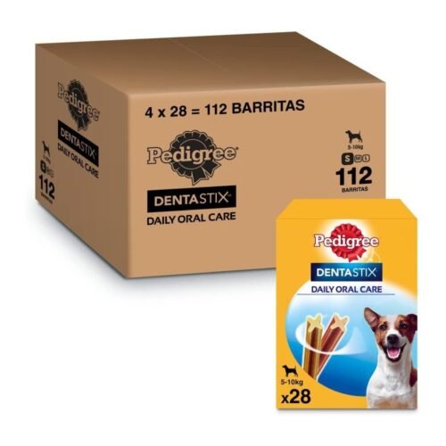 DENTASTIX pequeños (4 Paquetes 28 Barritas)