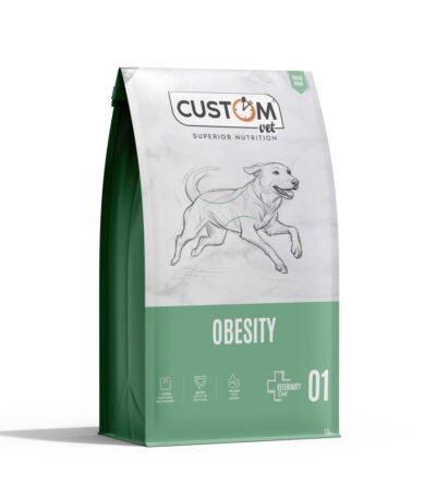 Pienso natural Custom Obesity para perros con sobrepeso – Control de peso saludable Ecomascota.biz