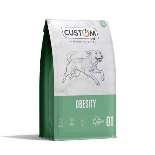 Pienso natural Custom Obesity para perros con sobrepeso – Control de peso saludable Ecomascota.biz