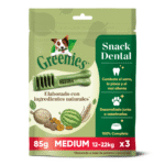 GREENIES Snack Dental para perros Medianos 6 paquetes de 85g